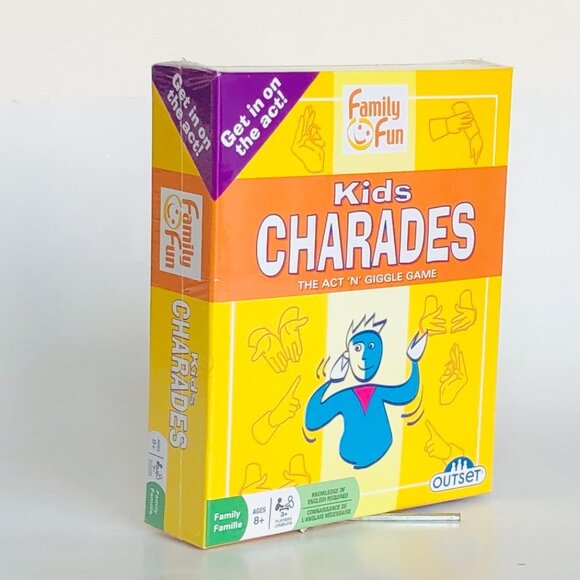 New Sealed - Kids Charades Classic Party Act and Giggle Game  For Age 8+ - Picture 8 of 11